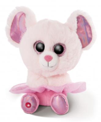Nici knuffel Glubschis muis junior 15 cm pluche roze Nici knuffel Glubschis muis junior 15 cm pluche roze