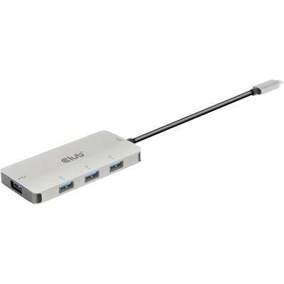 Club 3D USB-C Gen2 > 4x USB-A 10Gbps usb-hub Club 3D USB-C Gen2 > 4x USB-A 10Gbps usb-hub