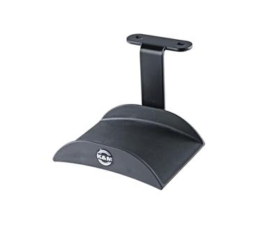 K&M 16330 koptelefoonhouder voor onder tafel K&M 16330 koptelefoonhouder voor onder tafel