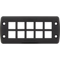 Weidmüller CABTITE FR 24/10 BK SET Frame Polyamide (glasvezelversterkt) Diepzwart (Ø x h) 5.5 mm x 70 mm 1 stuk(s) - thumbnail