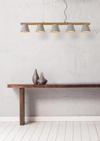 Lucide POSSIO Hanglamp - Taupe - thumbnail