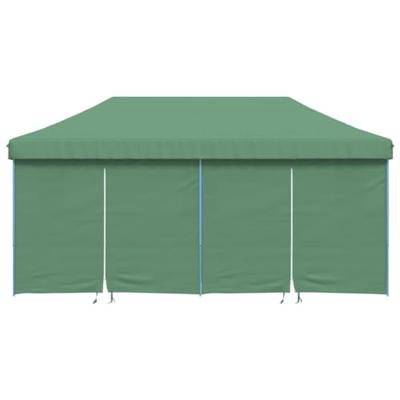 Partytent inklapbaar pop-up met 4 zijwanden groen Partytent inklapbaar pop-up met 4 zijwanden groen