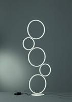 Trio Design vloerlampRondo 5-rings wit - 422610531 - thumbnail