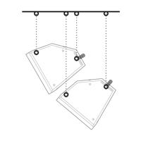 Apart MASK12-BL 350W 12 inch passieve fullrange luidspreker zwart - thumbnail