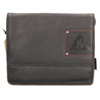 Orange Fire Schoudertas met Overslag Zwart - thumbnail