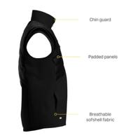 Safety Jogger ACDC Bodywarmer | Zwart/Rood | Maat L - WI1200L00 - thumbnail