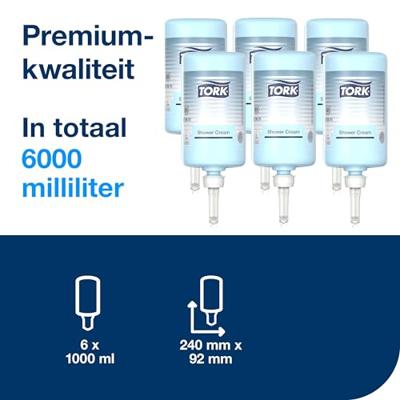 Tork douchecrème, S1 Premium, 1 l