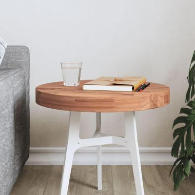 Tafelblad rond Ø40x4 cm massief beukenhout