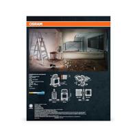 OSRAM Bouwlamp, LED-schijnwerper LED 60 W Koudwit, Daglichtwit Zwart/grijs - thumbnail
