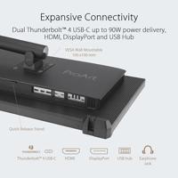 Asus ProArt PA32UCX-R LED-monitor Energielabel G (A - G) 81.3 cm (32 inch) 3840 x 2160 Pixel 16:9 5 ms USB-C, HDMI, DisplayPort, USB-A, SDI, - thumbnail