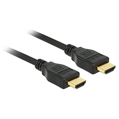 Delock 84714 Kabel High Speed HDMI met Ethernet HDMI A male > HDMI A male 3D 4K 2 m Delock 84714 Kabel High Speed HDMI met Ethernet HDMI A male > HDMI A male 3D 4K 2 m