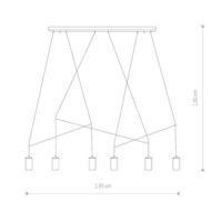 Lyora Zwart gouden hanglampImbria - 7955 - thumbnail