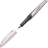 Vulpen STABILO Flow medium pastel rooskleurig blister à 1 stuk - thumbnail