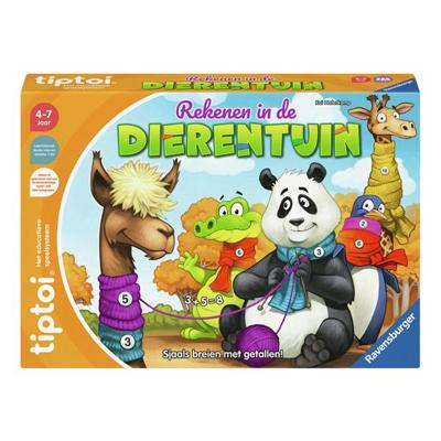 Ravensburger tiptoi rekenen in de dierentuin Ravensburger tiptoi rekenen in de dierentuin
