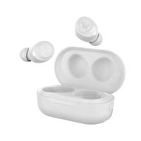 JLab JBuds Air Bluetooth-hoofdtelefoon, draadloze hoofdtelefoon met USB-oplaadetui, IP55 zweetbestendigheid en EQ3 Custom Audio, Bluetooth-koptelefoon met meer dan 24 uur afspeeltijd, wit - thumbnail