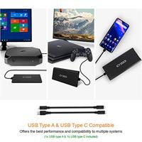 Icy Dock MB861U31-1M2B behuizing voor opslagstations SDD-behuizing Zwart M.2 - thumbnail