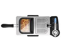 Frituurmachine Taurus PROF.3 PLUS 3 L 2100W Zilverkleurig 2100 W - thumbnail