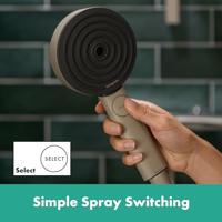 Hansgrohe Pulsify Planet Edition staafhanddouche 100 3jet EcoSmart+ Select, Zand (gerecycled) - thumbnail