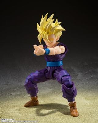 Dragon Ball Z S.H. Figuarts Action Figure Super Saiyan Son Gohan - The Warrior Who Surpassed Goku 11 cm - thumbnail