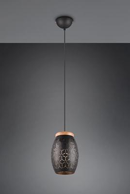 Trio Zwart goude hanglampBidar design - R31571080