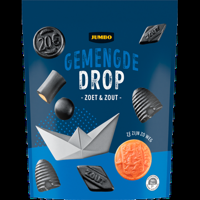 Jumbo Gemengde Drop Zoet & Zout 350 g - thumbnail