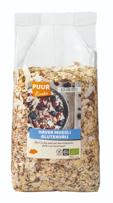 Haver muesli glutenvrij bio 750 Gram