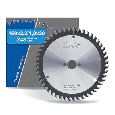 AKE Eurolaser zaagblad - 160 x 20 mm - 48 tands Wisseltand