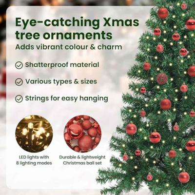 VidaXL Kunstmatig voorverlicht kerstboom met 150 led groen 150 cm pvc