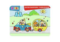 Studio 100 houten puzzel auto - thumbnail