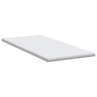 Matraspads Wit 100 x 200 cm 100% polyester jacquard stof - thumbnail