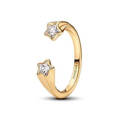 Dames ring Pandora 163582C01-52 Gouden 12