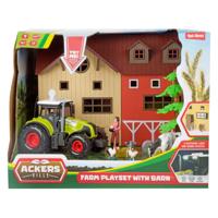 Toi-Toys Ackers ville boerderij met tractor licht en geluid speelset, 12dlg. - thumbnail