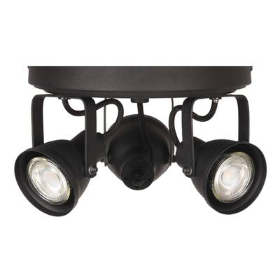 LABEL51 LED Spot 'Max' 3-lichts, kleur Zwart