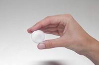 MAUL magneet Solid, 32 mm, trekkracht 800 gr, doos van 10 stuks, wit - thumbnail