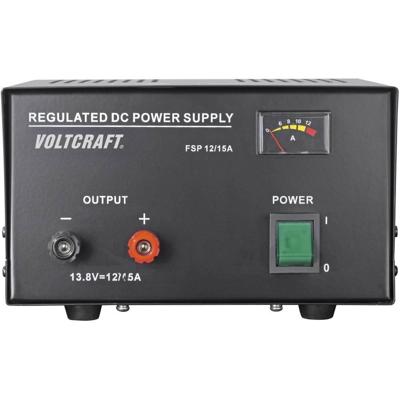VOLTCRAFT FSP-11312 Labvoeding, vaste spanning 13.8 V/DC 12 A 165 W Aantal uitgangen: 1 x VOLTCRAFT FSP-11312 Labvoeding, vaste spanning 13.8 V/DC 12 A 165 W Aantal uitgangen: 1 x