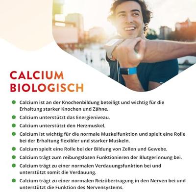 Vitals Calcium 400 Biologisch Capsules