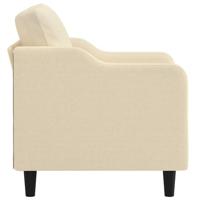 Fauteuil 60 cm stof crmekleurig - thumbnail