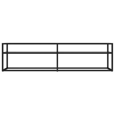 Tv-meubel 160x40x40,5 cm gehard glas transparant - thumbnail