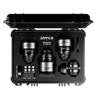 DZOFilm Pavo 2x anamorphic 3-lens kit 65mm/180mm T2.8, 135mm T2.5 - Neutral Coating - PL&EF mount (meter) - thumbnail