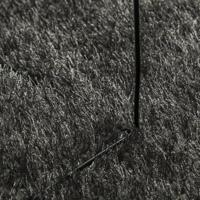 Vloerkleed hoogpolig glanzend 120 cm beige - thumbnail