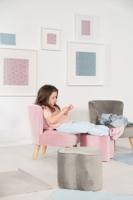 roba Kindersofa (Lichtroze) - thumbnail