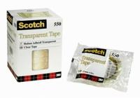 Plakband scotch 550 15mmx66m transparant | 10 stuks - thumbnail
