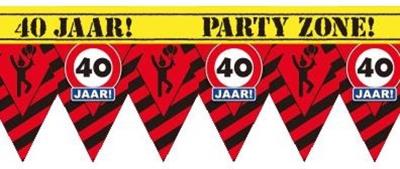 Afzetlint 40 Jaar Partyzone