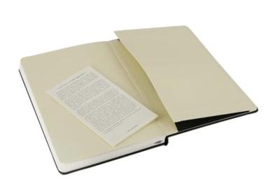 Moleskine notitieboek, ft 13 x 21 cm, geruit, harde cover, 240 bladzijden, zwart