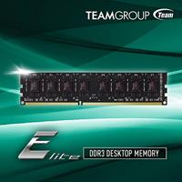 Team Group TED34G1600C1101 Werkgeheugenmodule voor PC DDR3 4 GB 1 x 4 GB 1600 MHz 240-pins DIMM CL11 TED34G1600C1101 - thumbnail