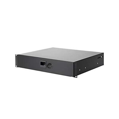 Adam Hall 87402CL 19 inch rackschuiflade 2 HE Staal