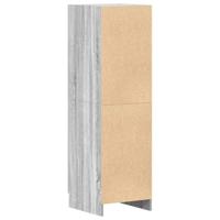 Keukenkast 38x41,5x131,5 cm bewerkt hout grijs sonoma eiken - thumbnail