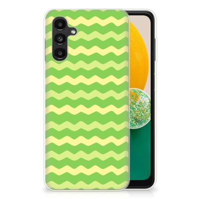 Samsung Galaxy A13 | A04s | TPU bumper | Waves Green