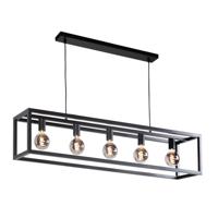 Highlight Design hanglampFragola 120cm 5-lichts zwart - H5840.01 - thumbnail