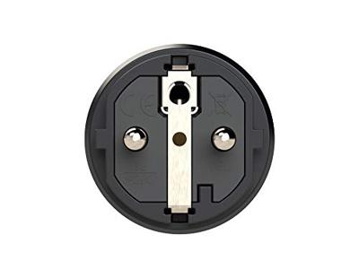 PCE 0522-sr Stekker met randaarde Massief rubber, Thermoplast 250 V Zwart, Rood IP54